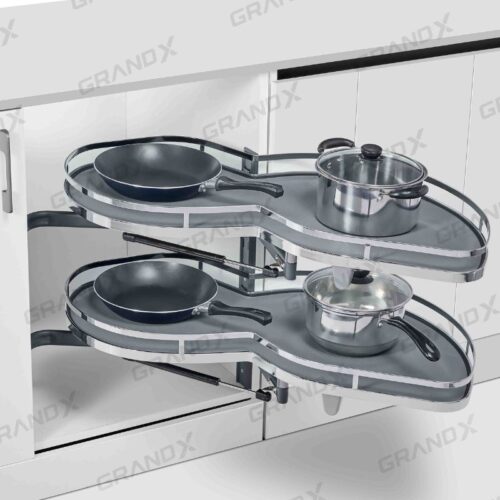 Kệ góc liên hoàn hình lá Grandx XM.420SR1